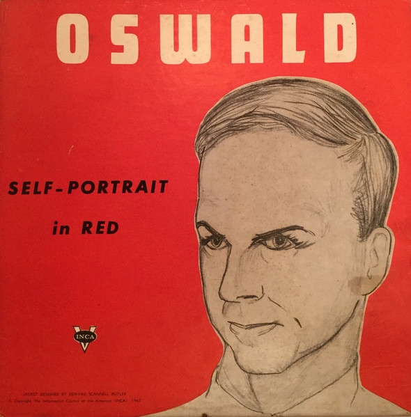 oswald self portrait in red album cover
